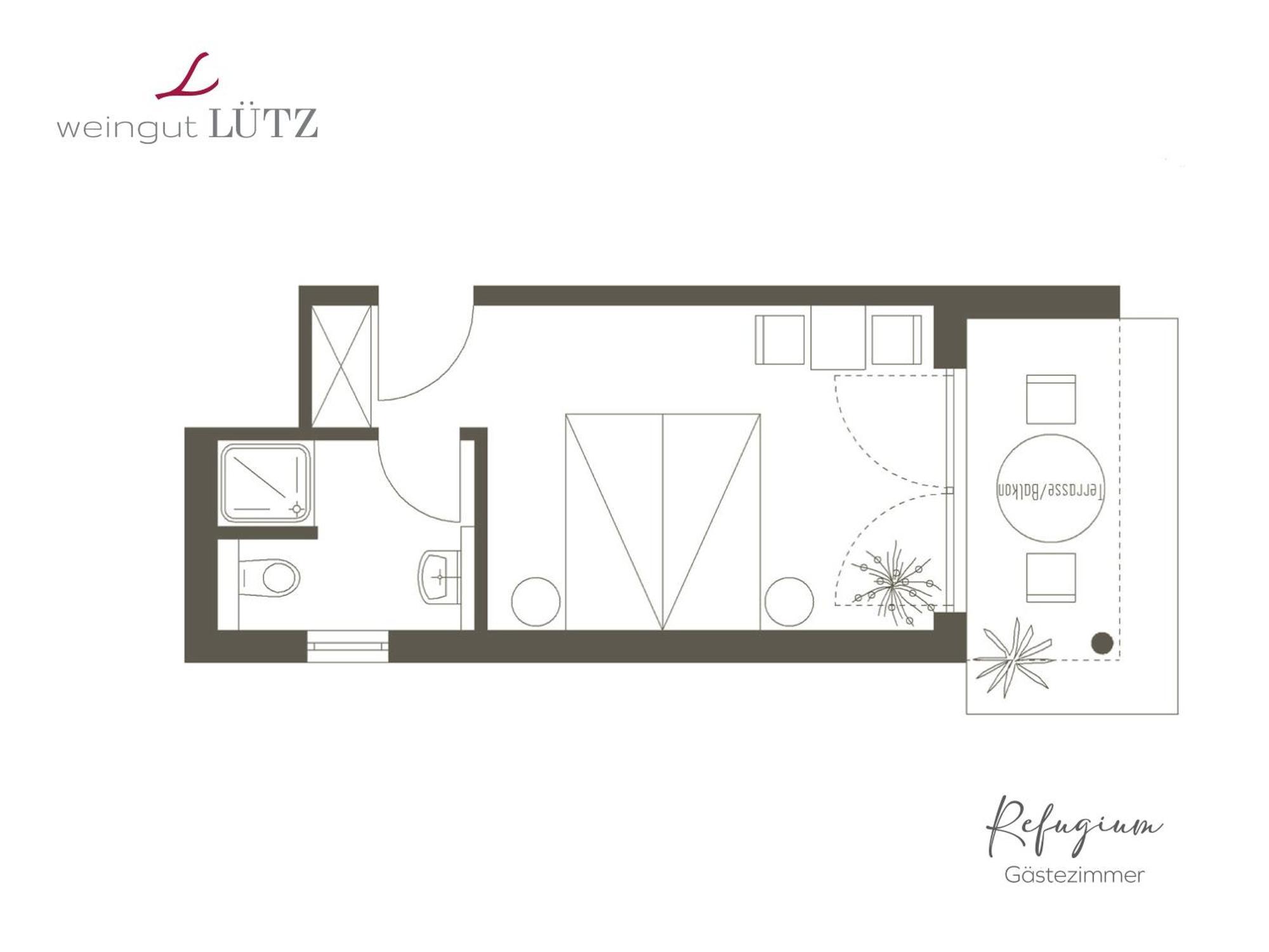 Ferienweingut Luetz Apartment Punderich Bilik gambar